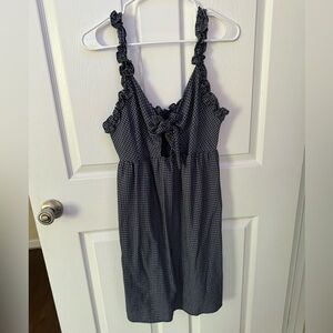 Hyfve plaid dress with bow